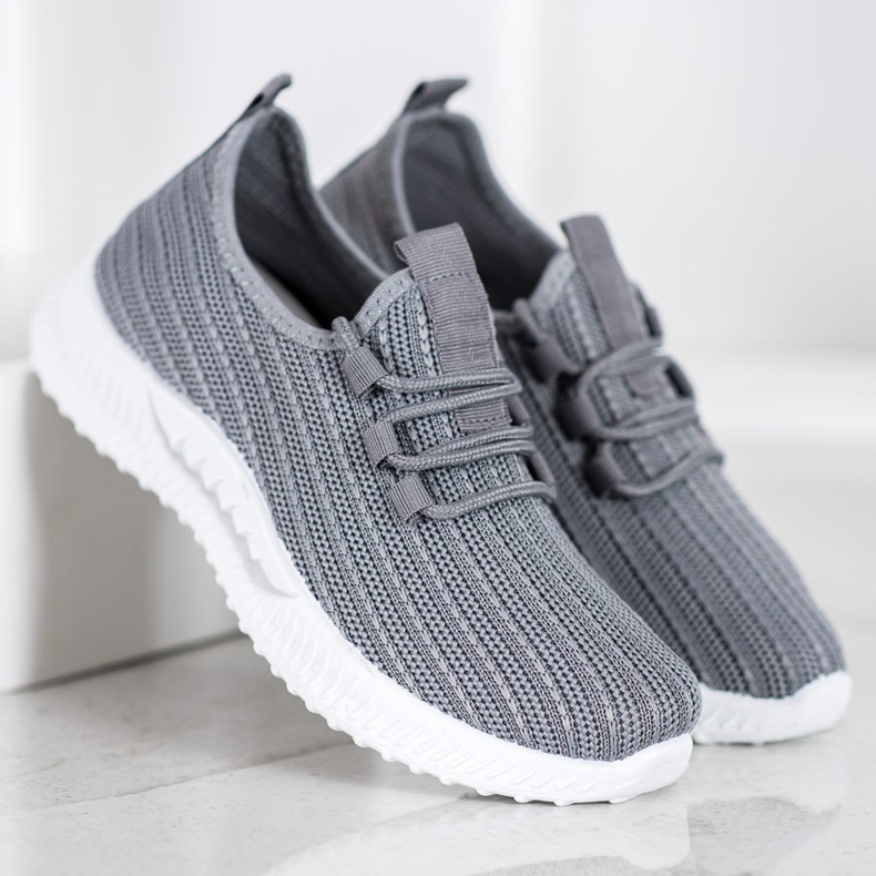 SHELOVET Calzado Deportivo Textil gris 2