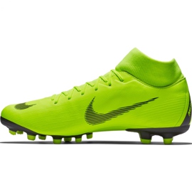 Zapatos de fútbol Nike Mercurial Superfly 6 Academy FG / MG M AH7362 701 azul marino verde 1