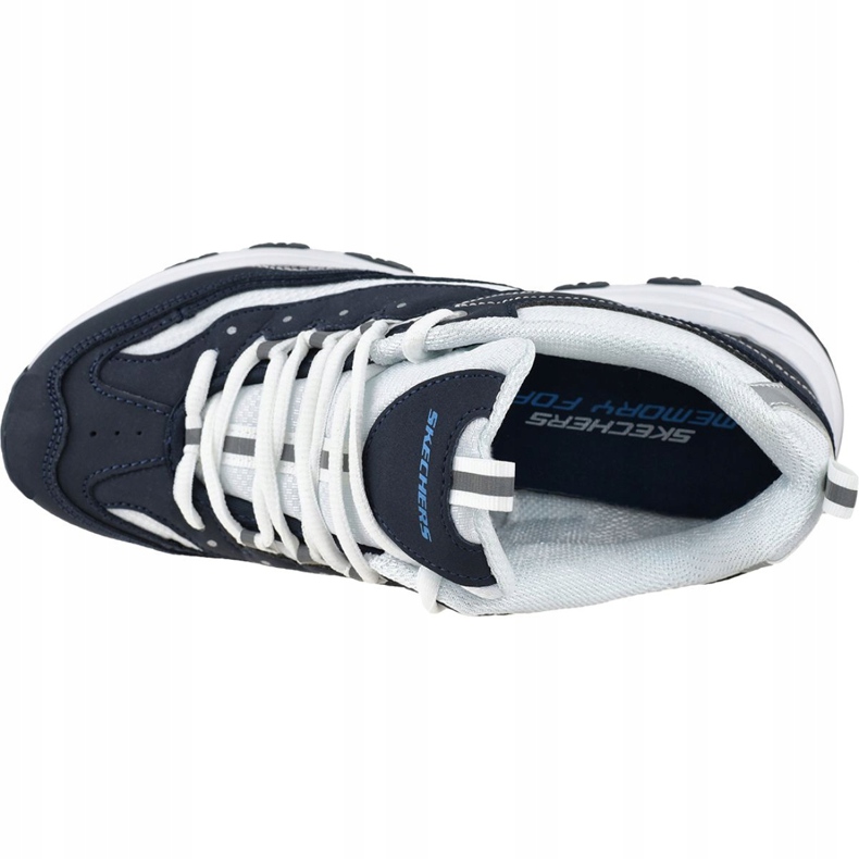 Skechers I-Conik W 88888250-NVBL blanco azul marino 2 Skechers I-Conik W 88888250-NVBL blanco azul marino 2