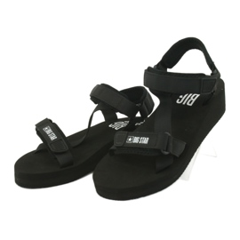 Sandalias textil Big Star 274A349 negro 3
