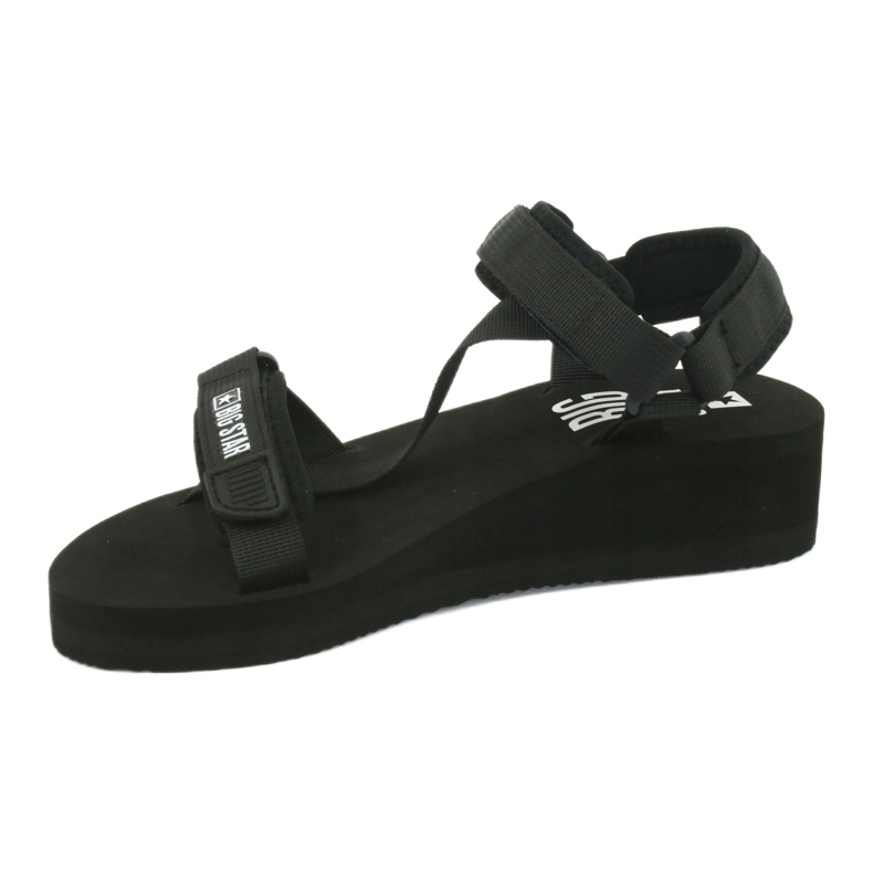 Sandalias textil Big Star 274A349 negro 2
