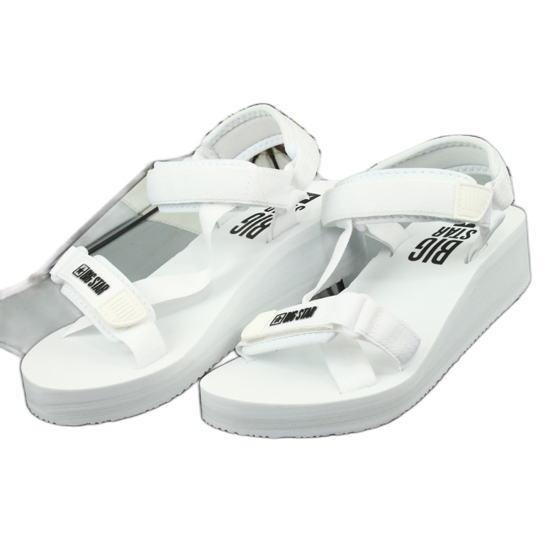 Sandalias textil Big Star 274A351 blanco 3