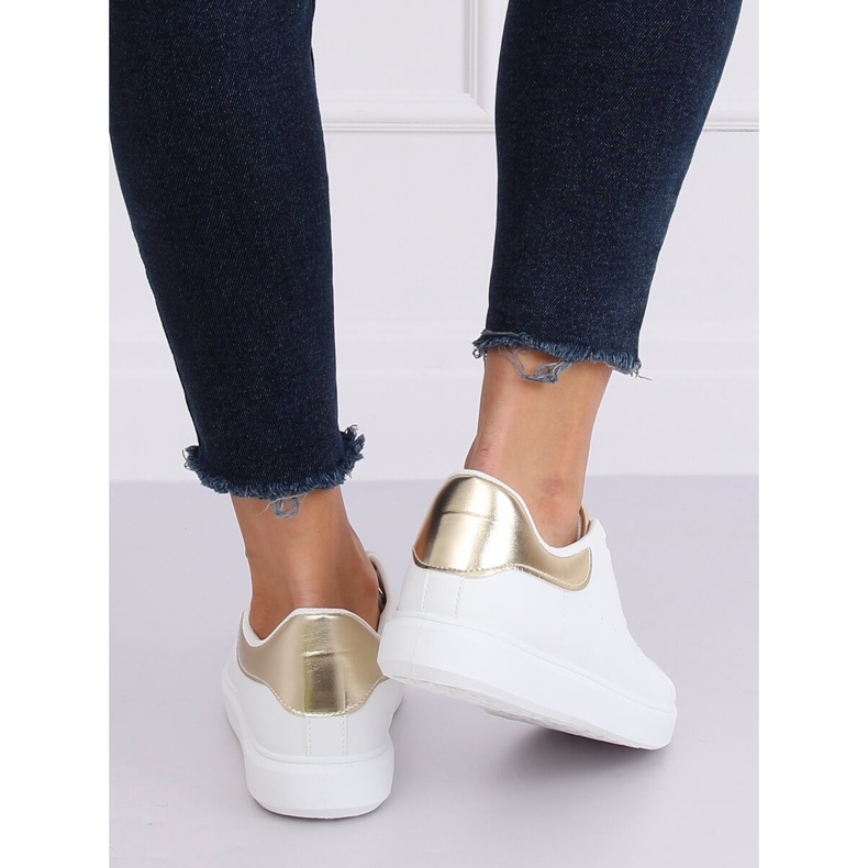 Zapatillas de mujer blancas LA85P Gold blanco 1 Zapatillas de mujer blancas LA85P Gold blanco 1
