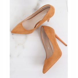 Bombas en camello NF-51P Camel marrón multicolor 3