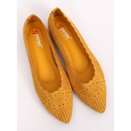 Bailarinas Honey calado NK18P Amarillo 2