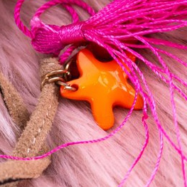 Lu Boo | Sandalias Pompones De Colores Roman Gladiatorki multicolor 1