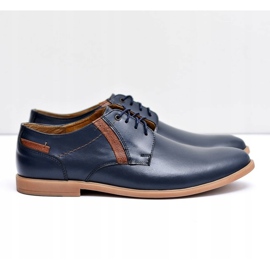 Bednarek Polish Shoes Zapatos Brogues para Hombre Bednarek Leather Azul Marino Millo 2