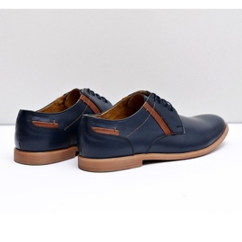 Bednarek Polish Shoes Zapatos Brogues para Hombre Bednarek Leather Azul Marino Millo 3