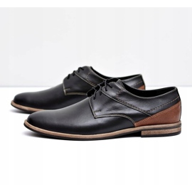 Bednarek Polish Shoes Brogues para hombre Bednarek Elegant Leather Black Marcelo negro 5