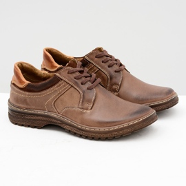 KOMODO Zapatos Ernesto Marrones Hombre Piel Natural marrón 6