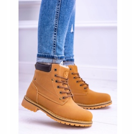 Botas Timber para mujer con piel de Smith's Polari marrón 4