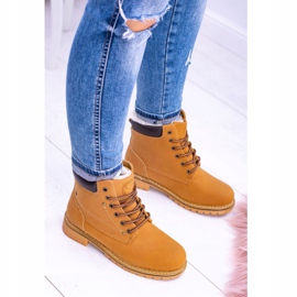 Botas Timber para mujer con piel de Smith's Polari marrón 5