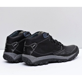 Mateos Zapatillas Trekking Hombre Negras Calentadas Etemor negro 3