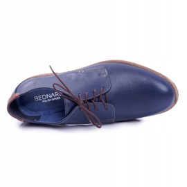 Bednarek Polish Shoes Zapatos de hombre azul marino elegantes de Feliciano 4