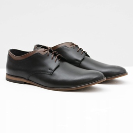 Gejms Zapatos Gianni Hombre Piel Negra negro 1