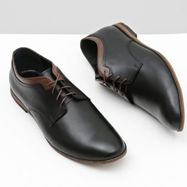 Gejms Zapatos Gianni Hombre Piel Negra negro 5
