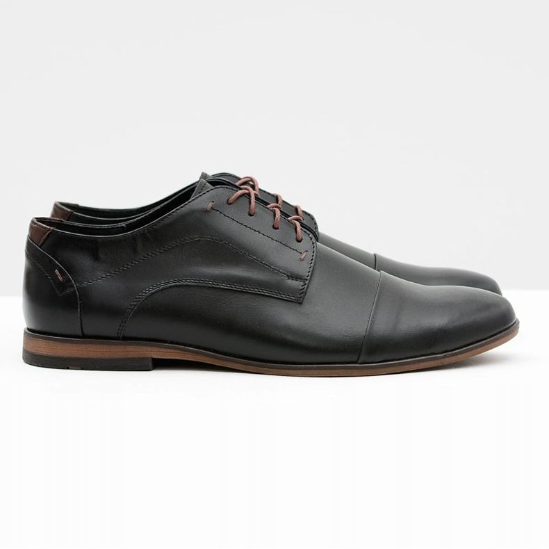 Gejms Zapatos Livio Hombre Piel Negra negro 2