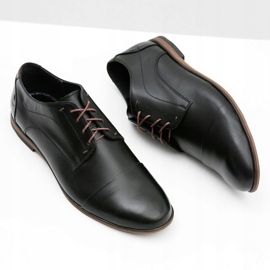Gejms Zapatos Livio Hombre Piel Negra negro 5