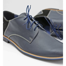 Bednarek Polish Shoes Zapatos Brogues para Hombre Bednarek Elegant Leather Azul Marino Biagio 6