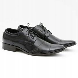 Lukas Zapatos formales piel hombre Flavio negro 3