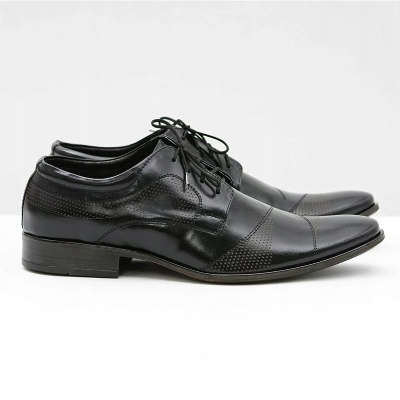 Lukas Zapatos formales piel hombre Flavio negro 2