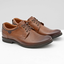 Zapatos marrones NIKOPOL 1577 para hombre marrón 1
