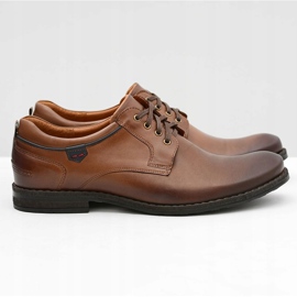 Zapatos marrones NIKOPOL 1577 para hombre marrón 2