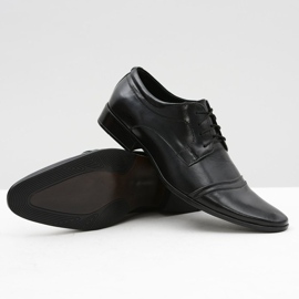 Mario Boschetti Zapatos formales negros para hombre Willy 4
