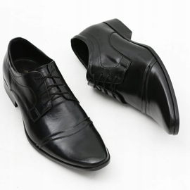 Mario Boschetti Zapatos formales negros para hombre Willy 6