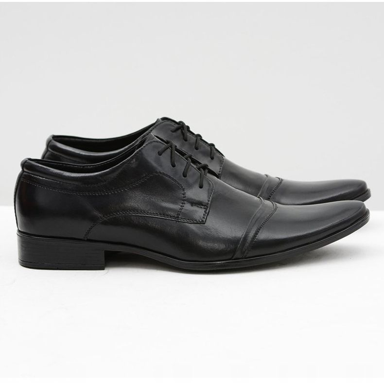 Mario Boschetti Zapatos formales negros para hombre Willy 2