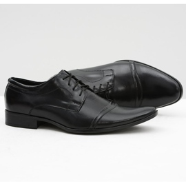 Mario Boschetti Zapatos formales negros para hombre Willy 5