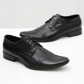 Mario Boschetti Zapatos formales negros para hombre Willy 7