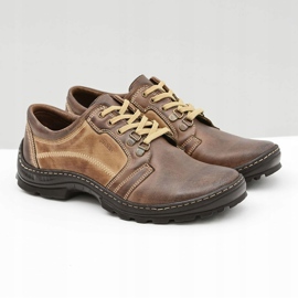 Joker Brogues marrones de cuero clásico para hombre de Favello marrón 1 Joker Brogues marrones de cuero clásico para hombre de Favello marrón 1