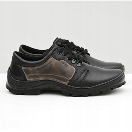 Joker Zapatos negros de cuero clásico para hombre Favello 2