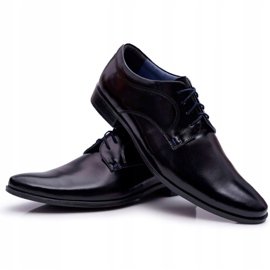 Bednarek Polish Shoes Zapatos Brogues Bednarek Elegante Cuero Lacado Negro Gaspare 8