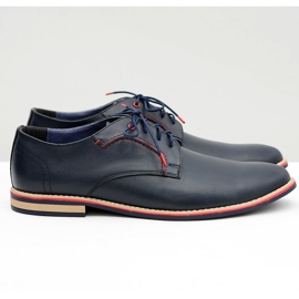 Bednarek Polish Shoes Zapatos Brogues para Hombre Bednarek Elegant Leather Azul Marino Pietro 2