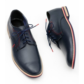 Bednarek Polish Shoes Zapatos Brogues para Hombre Bednarek Elegant Leather Azul Marino Pietro 6