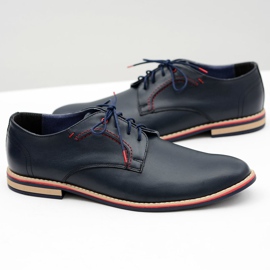 Bednarek Polish Shoes Zapatos Brogues para Hombre Bednarek Elegant Leather Azul Marino Pietro 5