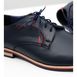 Bednarek Polish Shoes Zapatos Brogues para Hombre Bednarek Elegant Leather Azul Marino Pietro 7