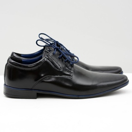Mateos Zapatos formales Marcello Black para hombre negro 2
