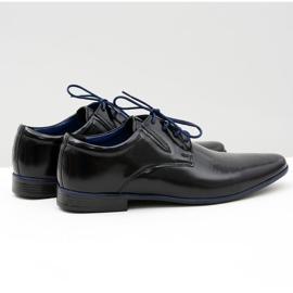 Mateos Zapatos formales Marcello Black para hombre negro 3