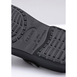 Flameshoes Chanclas Hombre Sandalias Negras negro 2