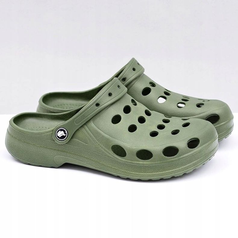 Sandalias Chanclas Hombre Verde 1