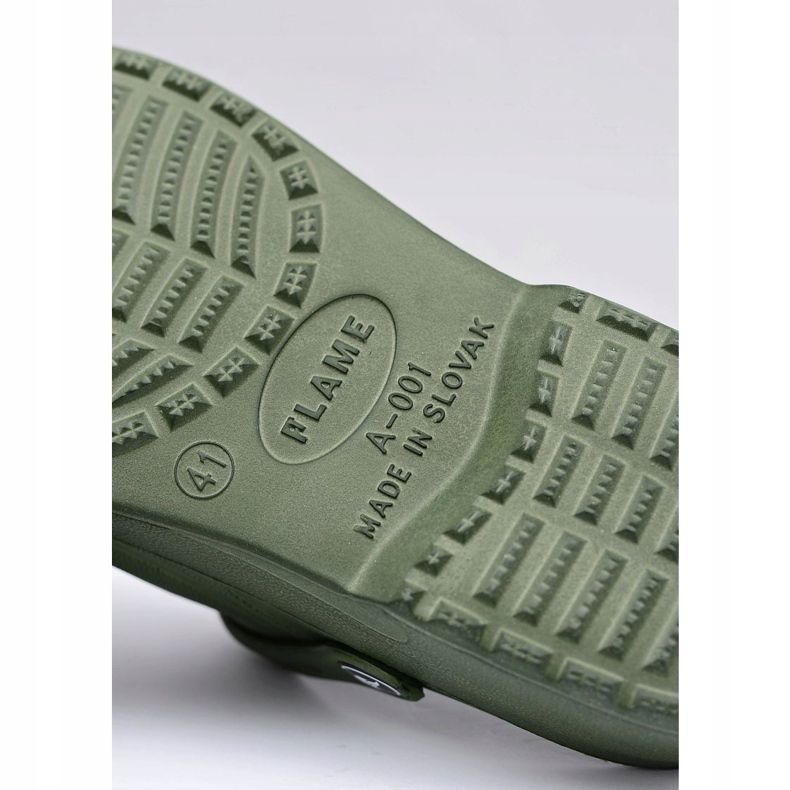 Sandalias Chanclas Hombre Verde 2