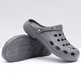 Flameshoes Sandalias Chanclas Hombre Gris 8