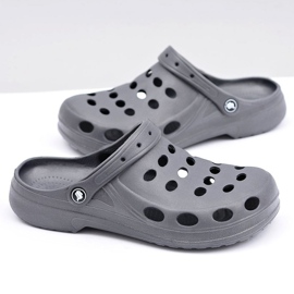 Flameshoes Sandalias Chanclas Hombre Gris 7