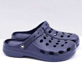 Sandalias Chanclas Hombre Azul Marino 9