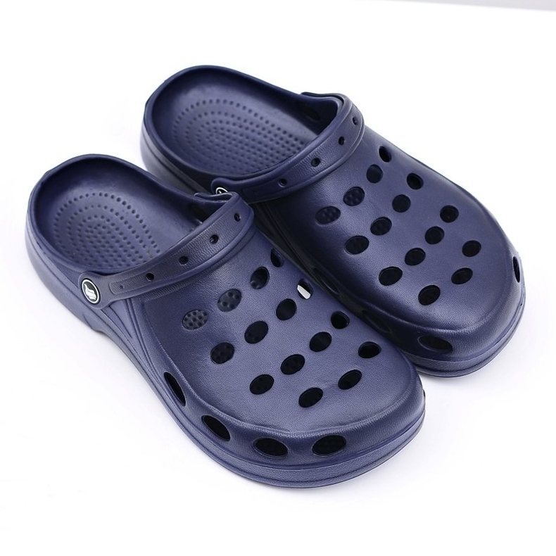 Sandalias Chanclas Hombre Azul Marino 2