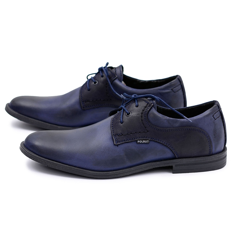 Polbut Zapatos clásicos de hombre azul marino Martel 1