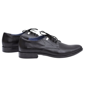 Mario Boschetti Elegantes zapatos formales negros de Damaso 5